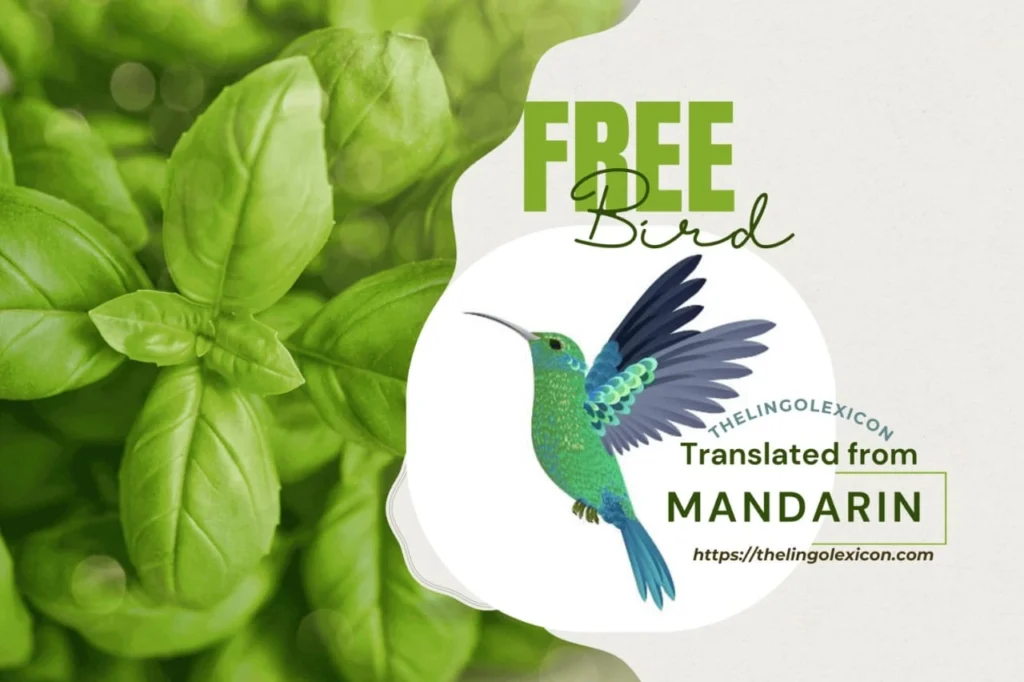 𝘐 𝘢𝘮 𝘣𝘰𝘳𝘯 / 𝘢 𝘧𝘳𝘦𝘦 𝘣𝘪𝘳𝘥,... Free Bird — POEM 𝒃𝒚 Lee Kuei-shien - Mandarin Poem - Mandarin Poetry - Taiwan.