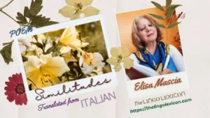 Similitudes by Elisa Mascia- Italian Literature - Italian Poetry